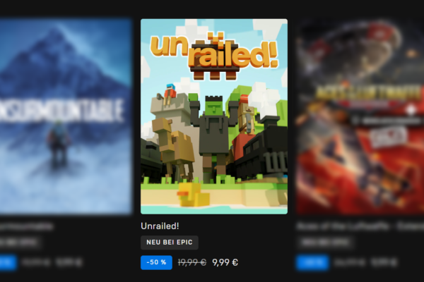 Unrailed! on Epic Game Store